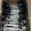 3 Inch Extra Large Jumbo Binder Clips (24 Pack), Heavy Duty Paper Clamps for Office and Home Supplies, Black