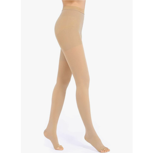 Medical Compression Pantyhose for Women & Men, 20-30mmHg Compression Stockings, Size Large