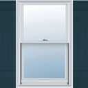 Builders Edge 14"W x 36"H Shutters (Per Pair), 166 - Midnight Blue