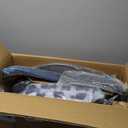 Kensaker Tall Drafting Chair with Footrest Ring for Home and Work, Ergonomic Home Desk Office Chair with Flip up Arms and Lumbar Support, Extended Height Executive Desk Office(Black)