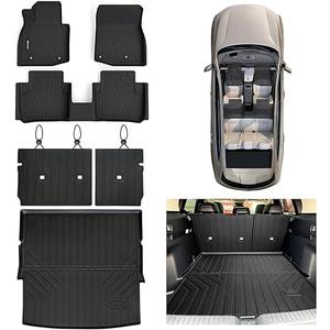 Floor Mats & Cargo Liners for 2023 2024 2025 2026 Mazda CX50 CX-50 Gas (Not for Hybrid), TPE All Weather Protection Car Floor Liners with Trunk Mat & Backrest Mat Accessories