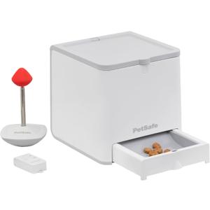 PetSafe Teach & Treat Remote Reward Trainer Remote Treat Dispenser for Dogs Portable Training Tool