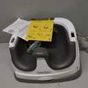 Ingenuity Baby Base 2-in-1 Booster Feeding and Floor Seat with Self-Storing Tray - Slate