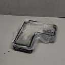 Nieifi Adhesive Corner Shower Caddy Shelf Basket Rack with Hooks, Rust Proof Stainless Steel Bathroom Shelf Shampoo Holder No Drilling (Black)