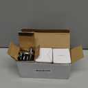 Gisafai 6 Pack Steam Radiator Air Valve #6 1/8" Steam Air Vent Angle Mount Heat Regulator Valve Chrome Plated Copper Vent for Winter Radiator Parts