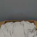 Amazon Basics Lightweight, Wrinkle-Free, Breathable Microfiber 4 Piece Bed Sheet Set with 14-Inch Deep Pockets, Full, Beige, Solid