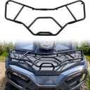 ATV Front Utility Rack Extender Compatible with Polaris Sportsman 570 / Sportsman 450 HO 2021-2025 Accessories, Replacement for #2884842 Heavy Duty Black Steel Rack