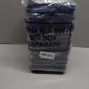 YANGBOYY Burlap Bags, 100 Packs 5''x7'' Burlap Drawstring Gift Bag Party Favor Pouch Linen Jewelry Pockets for Christmas Thanksgiving Easter Valentine's Day Presents Arts Crafts (5''x7'', Navy Blue