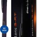 linc Pentonic BR-T Retractable Ballpoint Pens, 12 Count, Black Ink, 0.7 mm Fine Point, Smooth Writing For Journaling, Office & School (PEN12120)