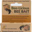 Best Bee Brothers, Bee-Licious Carpenter Bee Bait, All-Natural Pheromone Lure, 10 ml Squeeze Tube