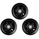 106-2175 Flat Idler Pulley for Toro Timecutter SS5000 SS5060 MX5060 SS4225 SS4235 Z5000 Riding Mowers, Replace 106-2175 Toro 106-2175 Flat Idler Pulley 3 Pack