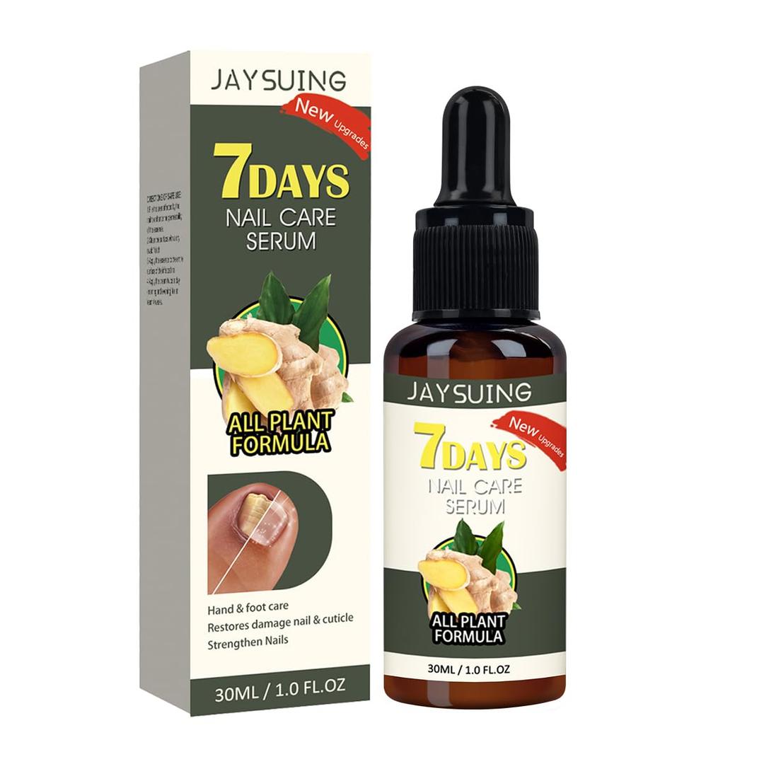 4 x 7 days Nail Treatment,Nail Serum & Cuticle Care Oil,Ginger Care Oil,Repair Dry Brittle Nails