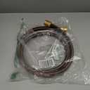 Giraffe Tools Leader Hose 2ft x 5/8", 24INCH Short Water Hose for Hose Reel, Lightweight, Flexible with Female Female Fittings