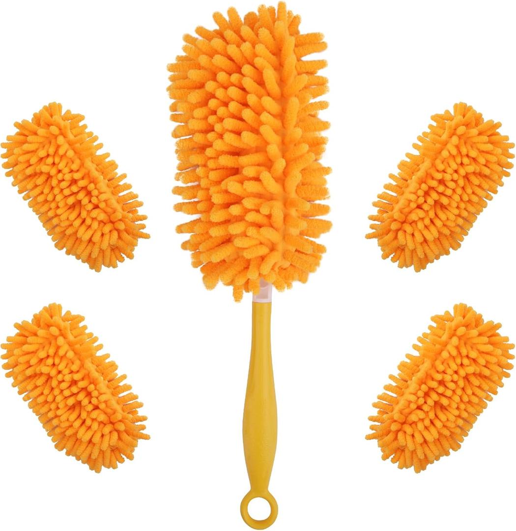Redones Dusters for Swiffer - Reusable Duster Refill Compatible with Swiffer Hand Duster, 360 Heavy Duty Dusters Refills 4 Pack(Handle is Not Included) Redones Dusters for Swiffer - Reusable Duster Refill Compatible with Swiffer Hand Duster, 360 Heavy Duty Dusters Refills 4 Pack(Handle is Not Included)