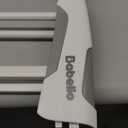 Babelio Baby Gate for Stairs & Doorways, 26-43" W 34" H Extra Tall| No Bottom Bar| Easy Installation| One-handed Operation| Auto-close| Hardware Mount (Drill Needed) Safety Dog/Pet Gate Indoor (White)