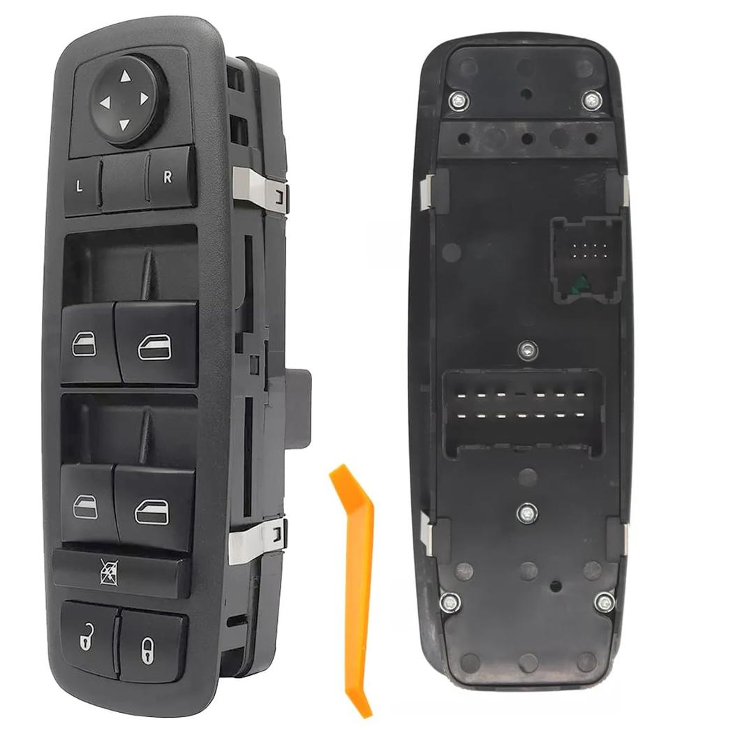 Master Power Window Switch Driver Side Compatible with 2013 2014 2015 2016 Dodge Dart 68271203AB 56046568AC 8+13pins