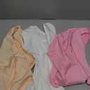 BQTQ 5 Pcs Basic Tank Tops for Women Undershirt Tank Top Sleeveless Under Shirts (Small, Black, White, Gray, Pink, Beige)