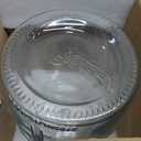 Folinstall 1 Gallon Glass Cookie Jar, Large Glass Jar with Airtight lid, Glass Food Storage Container for Cookies, Candy, Flour, Dog Treats, Coffee, Laundry Room Storage & Pantry