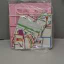 Godery Large Visual Schedule for Kids Chore Reward Chart,Bedtime Routine Chart for Toddlers,Double Side Schedule Board with 109 Cards for Home School Planner,Autism Learning Materials (Pink)