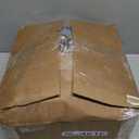 Magpie Fabrics Outdoor Round Bistro Seat Cushions with Ties, 15"x15"x4" Set of 2, Tufted Waterproof Barstool Chair Pads for Patio Home Garden Office, Floral Red Orange