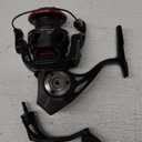 Quantum Smoke Spinning Fishing Reel, Changeable Right- or Left-Hand Retrieve, Continuous Anti-Reverse Clutch with NiTi Indestructible Bail, SCR Alloy Frame, Black