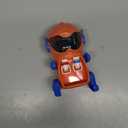 RMISODO Mini Water Dispenser for Kids, Cute Robot Shaped with Dual Drinking Spouts and Dual Water Tanks，Robot Water Machine, Double Outlet Drinking Fountains Toys for Kids (red)