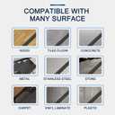 SANKEMU Anti Slip Transparent Anti Slip Tape, 2 inch by 16.5 feet, Non-Slip Traction Grip Tape to Tubs, Boats, Stairs, Clear, Soft, Comfortable for Bare feet