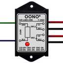 OONO DPST 1NO 1NC 8Amp Power Relay Module, AC/DC 24V Control Voltage