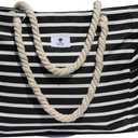OVERSIZE BEACH BAG Large Tote Bag for Women Waterproof Sandproof with Dry Wet Compartment for Pool Gym Travel