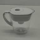 Brita Water Filter Pitcher for Tap and Drinking Water with 1 Standard Filter, Lasts 2 Months, 6-Cup Capacity, BPA Free, White