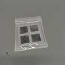 Generic 20PCS Pack, 4"" X 4"" Disposable Shower Drain Cover Hair Catcher Shower Drain Mesh Stickers, Bathroom, Laundry, Bathtub, Kitchen, Sink, for Human and pet Hair (20 PCS), White