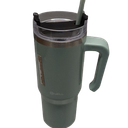 B-Well 30oz Stainless Steel Bottle Green