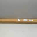 LazBlinds No Drill Zebra Blinds for Windows 34" W x 64" H, Cream