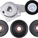 ApplianPar Belt Tensioner and Serpentine Belt Idler Pulley Component kit for Ford F150 2004-2010, Explorer 2006-2010, Expedition 07-14, Mark LT 06-08, Navigator 07-14, Mountaineer 06-10 4.6 5.4