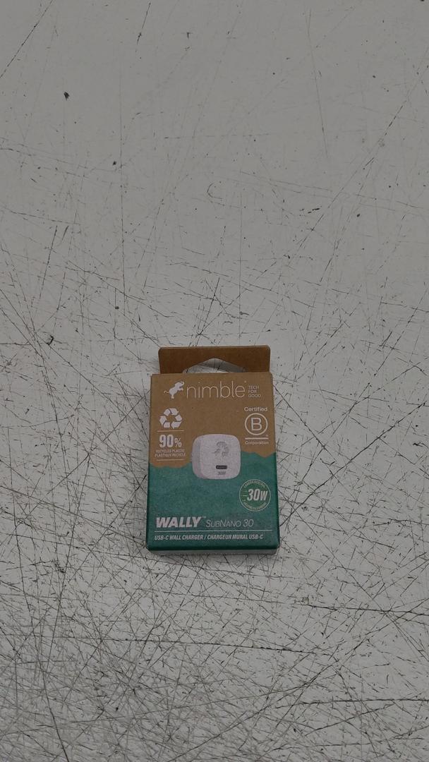 Nimble Wally Duo 30W USB C/A Wall Charger