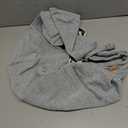 Tomkas Small Dog Sling Carrier - Cat Sling Carrier - Zipper Pocket & Adjustable Strap - for 3-10 lbs Pets (Gray) Puppy