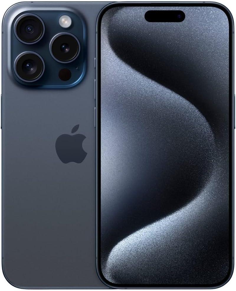 Apple iPhone 15 Pro Max, 256GB, Blue Titanium