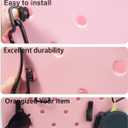 4Pcs Hooks Set Accessories Compatible for Bogg Bag, Insert Carabiner Key Chain Holder Charms, Compatible for Small & Large Beach Bags