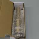 KAIYING Pop Up Drain, Bathroom Sink Drain Stopper with Overflow, Vessel Sink Drain Assembly with Detachable Basket Stopper, Anti-Explosion and Anti-Clogging Drain Strainer (Brushed Brass)