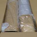 Kaderron 50 Pack 32 OZ Large Paper Bowls with Lids, Heavy Duty Disposable Compostable Container for Party, Disposable Bowls Bulk Soak-Proof and Microwave Safe for Hot/Cold Use(32OZ-50PACK)