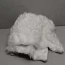 CHICHIC 48 inch Christmas Tree Skirt Faux Fur Xmas Tree Skirt Christmas Decorations Holiday Tree Ornaments Tree Decoration for Christmas Home Decorations, Xmas Party Holiday Decorations, Snow White