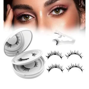 2026 New Magnet Eyelashes with Applicator Natural Look,No Glue Needed Reusable Eyelashes Kit for Women