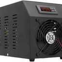Fockety Aquarium Chiller, 16Gal 1/4HP Water Chiller for Hydroponics with Pump, 60L Fish Cooling System, Quiet Water Cooler & Heater for Coral Reef, Axolotl, Shrimp, Salt & Fresh