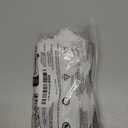 Girls White Ruffle Socks School Uniform Kids Cotton Crew Ankle Cute Frilly Dress Socks 6 Pack (4-6 Years)