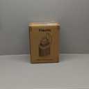 Pukomc 3 Pack Bathroom Trash Can with LidSmall Trash Cans Bedroom3.7 Gallon Slim Soft Close Garbage CanStep Wastebasket Container Trash Bin for Office Bedroom Kitchen Living Room (Beige)