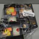 3 Pcs Valentine's Day Flameless LED Candles Romantic Heart Battery Operated LED Pillar Candles for Valentine's Day Proposal Anniversary Decor Wedding Party (Red Heart)