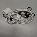 WORKPRO 24 Inch Bungee Cord with Hooks, 4 Pack Superior Rubber Heavy Duty Straps Strong Elastic Rope for Outdoor Tent, Luggage Rack, Camping, Cargo, RV, Bike, Transporting, Storage, White