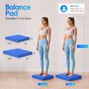 Professional Balance Pad for Physical Therapy and Stability Training, 18.9*15.0*2in