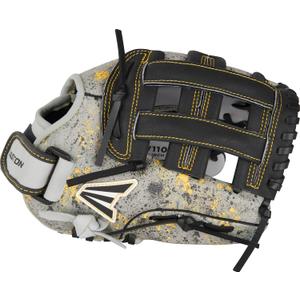 Easton | HAVOC Baseball Glove | Right Hand Throw | 11" - Pro H-Web | Grey/Black/Yellow