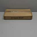 Spacrea clamp on Desk Shelf, 2 Tier Office Desk Shelves Organizer, Wood Desktop Supplies Storage Rack, Desk Organizers and Accessories (Pink)